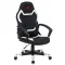 Кресло игровое Zombie 10 черный/белый искусст.кожа/ткань крестовина пластик главное фото в маленьком размере